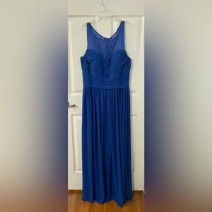 Royal Blue Prom Dress | Size 16 | Formal Dress | Camille La Vie